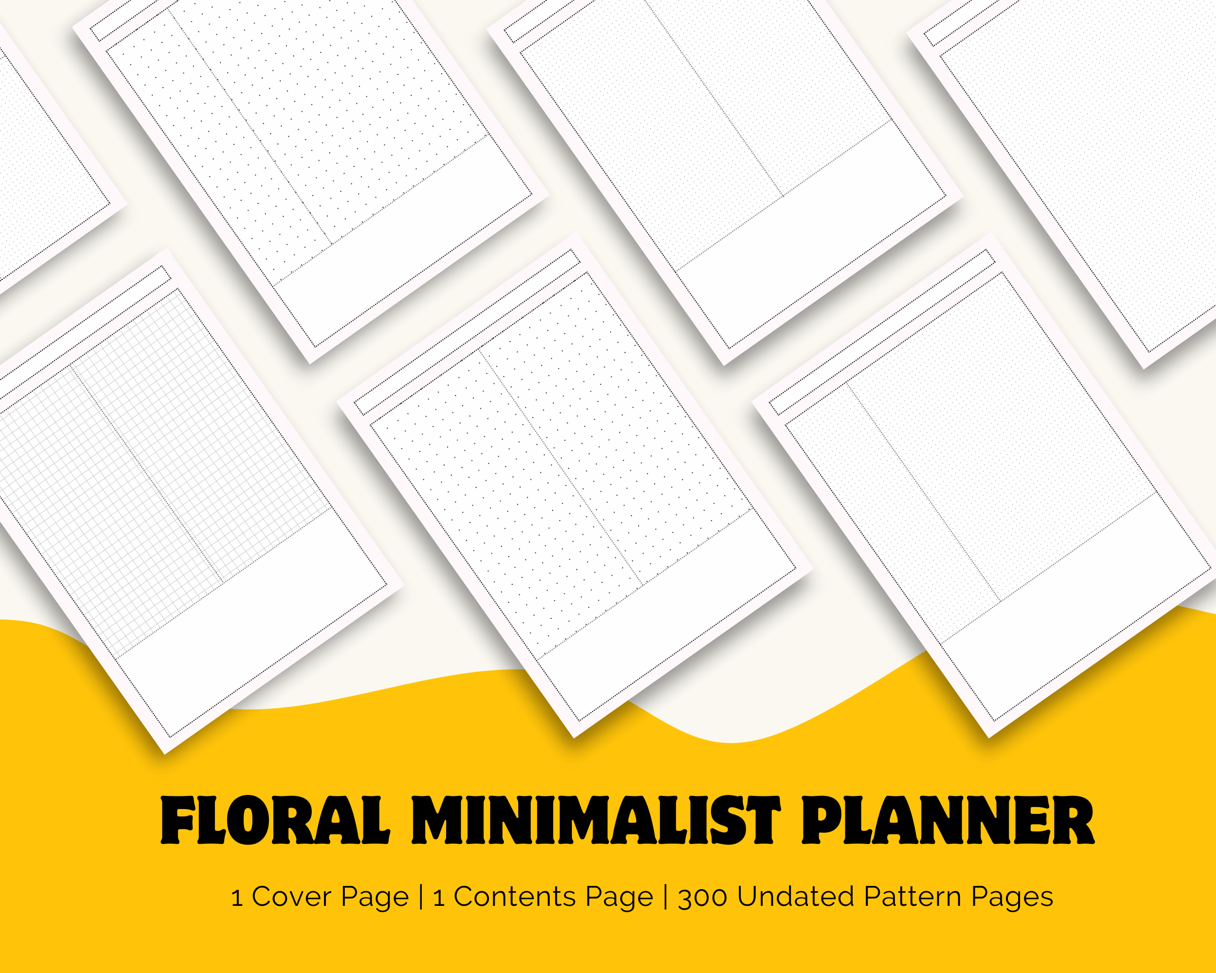 Minimalist Undated Digital Notebook - Image 2