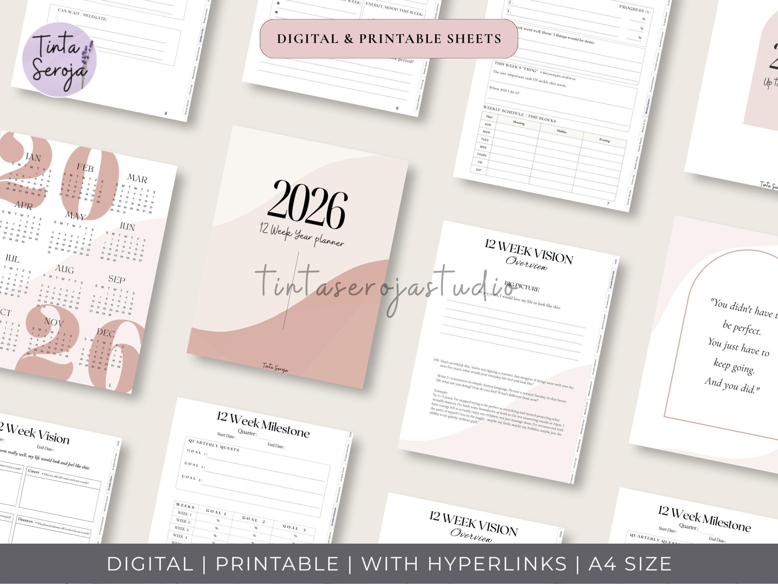 12 Week Year Planner 2026 - Image 7