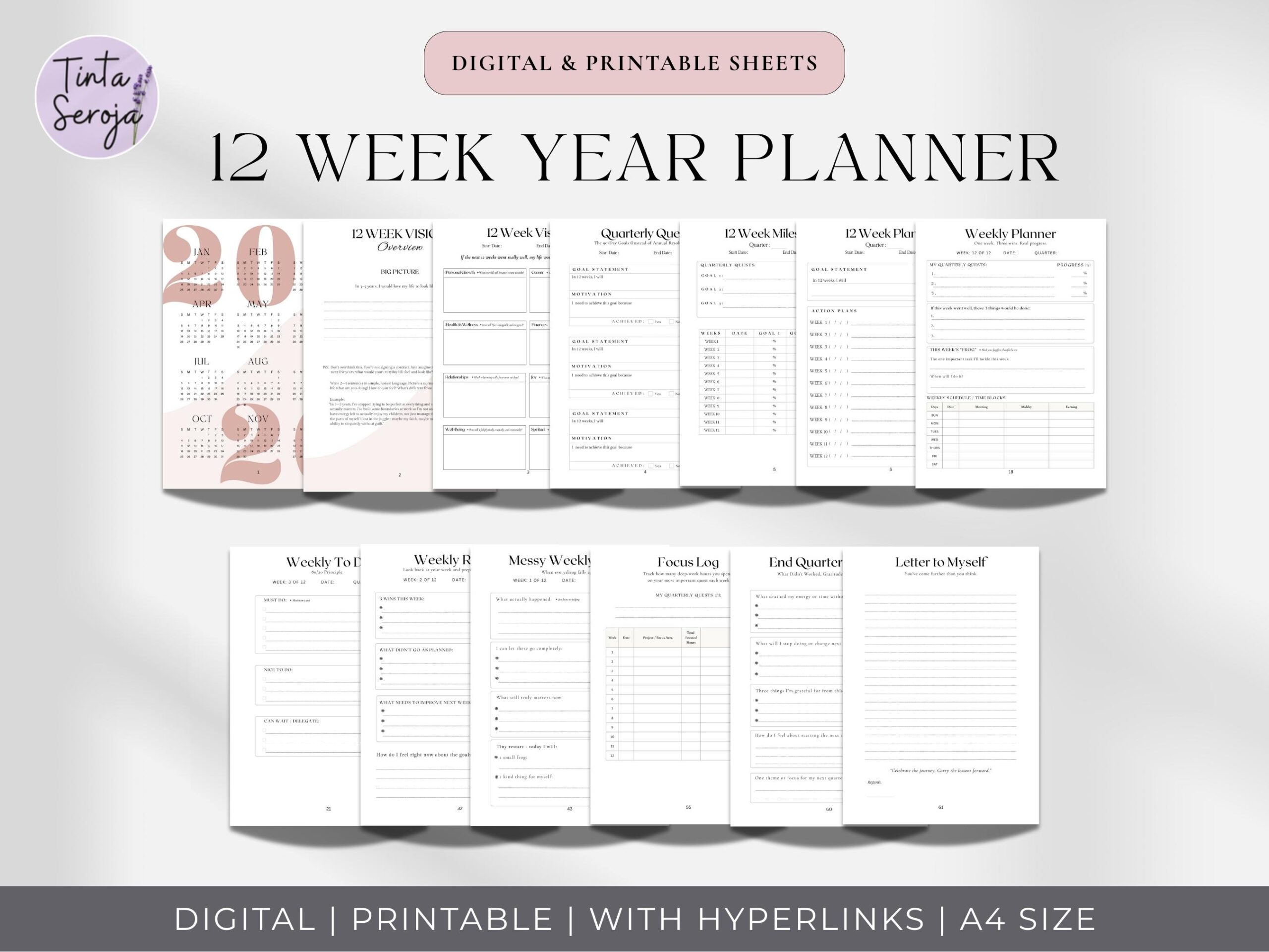 12 Week Year Planner 2026 - Image 6