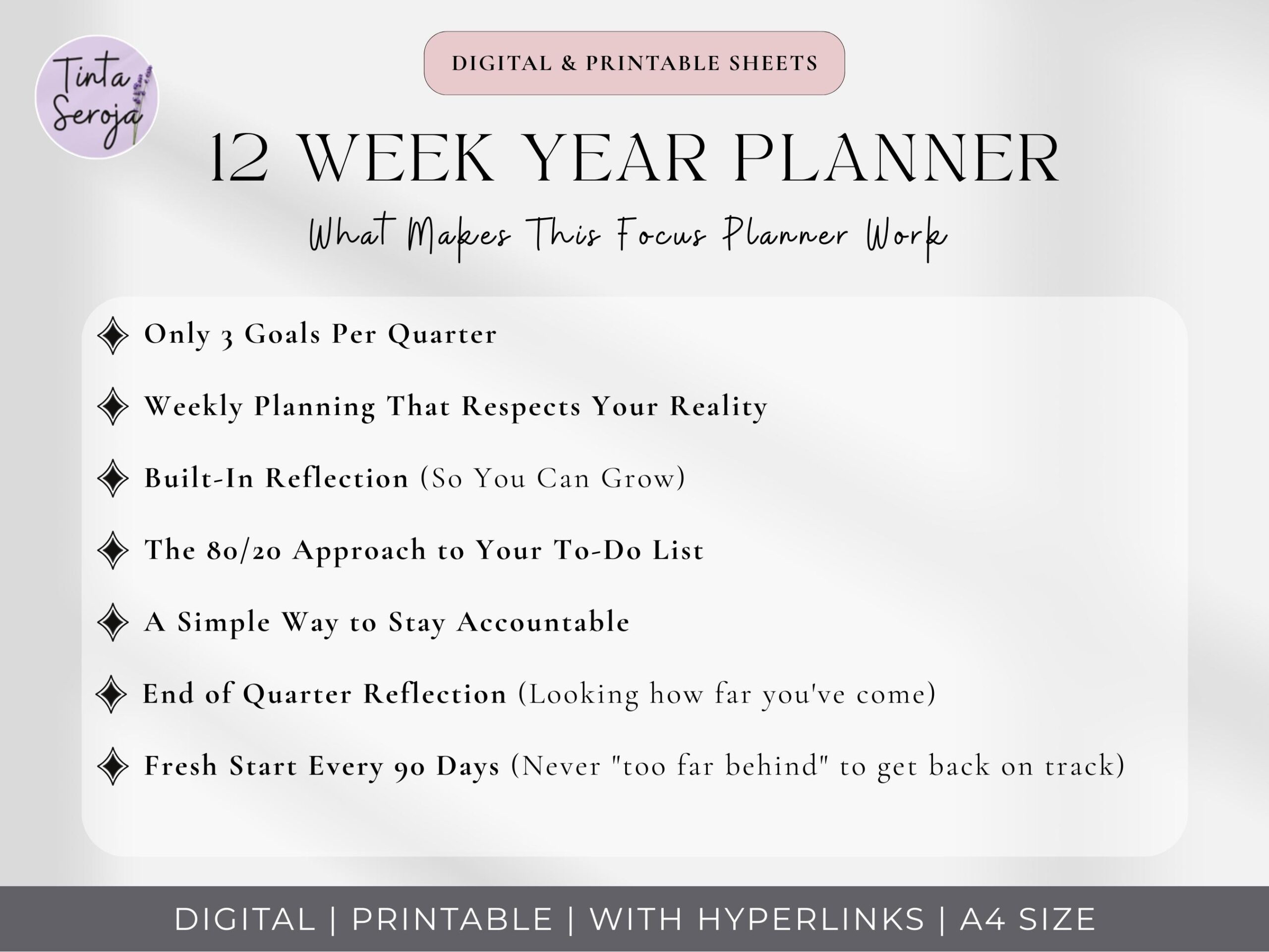 12 Week Year Planner 2026 - Image 4