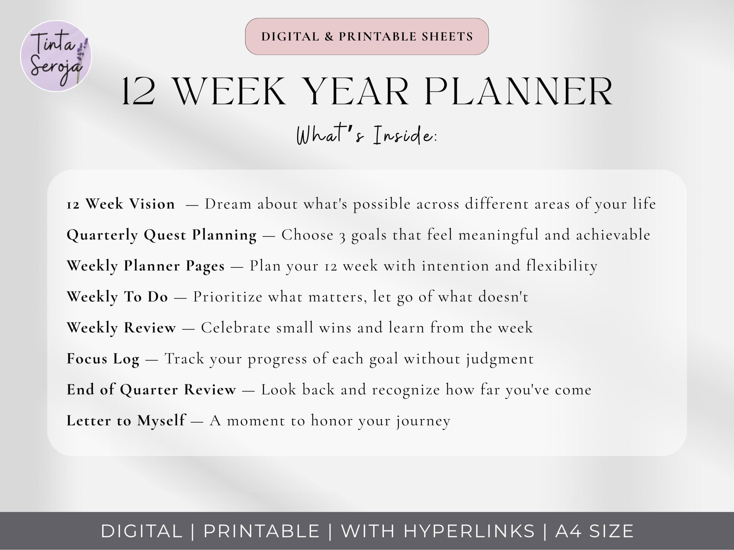 12 Week Year Planner 2026 - Image 5