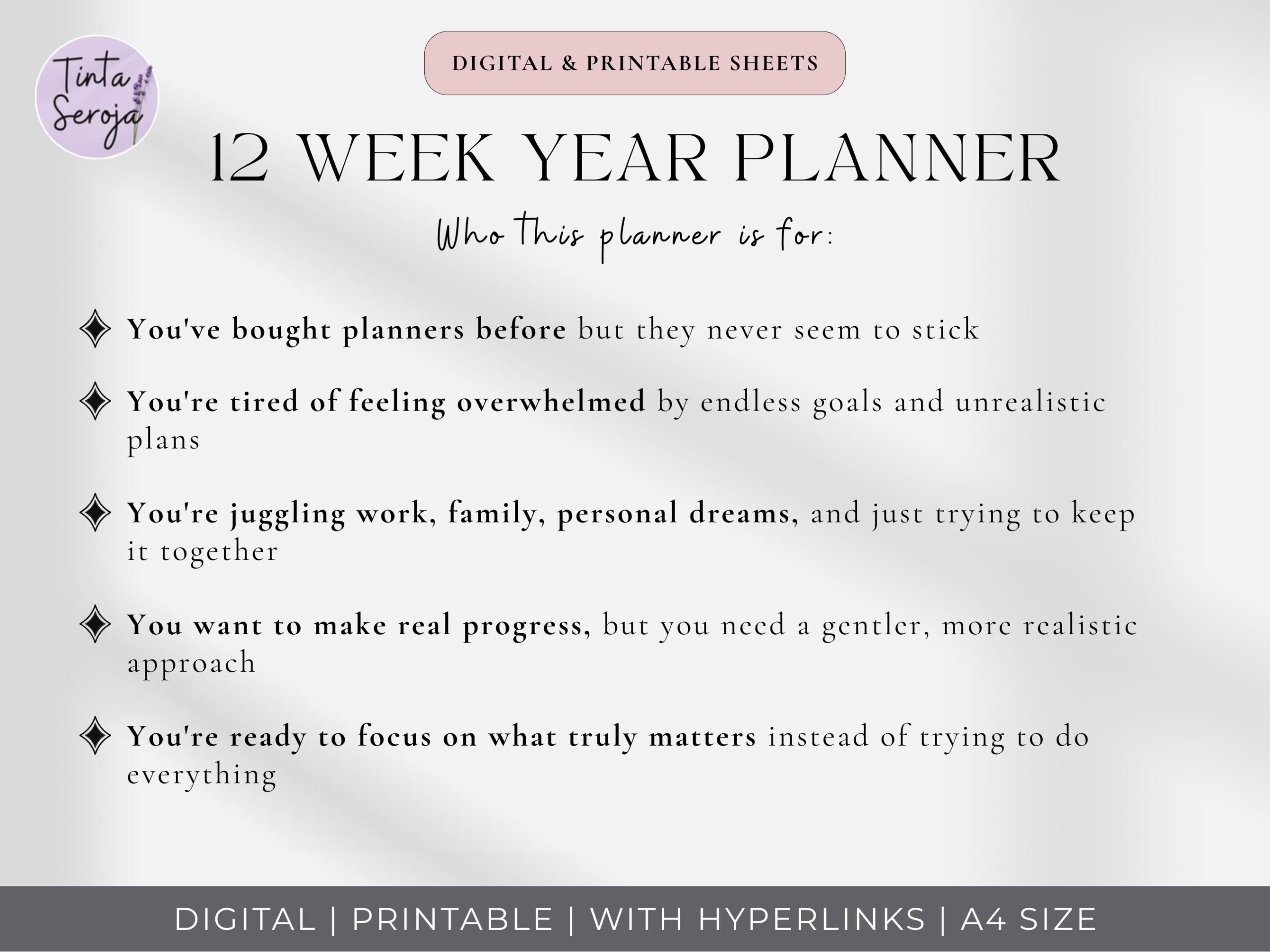 12 Week Year Planner 2026 - Image 2