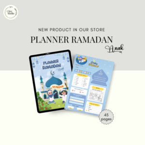 Ramadan Planner Kanak-Kanak untuk Bimbingan & Aktiviti Harian