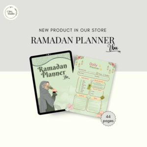 Ramadan Planner for Muslim Moms Spiritual & Daily Guide
