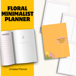 Minimalist Undated Digital Notebook