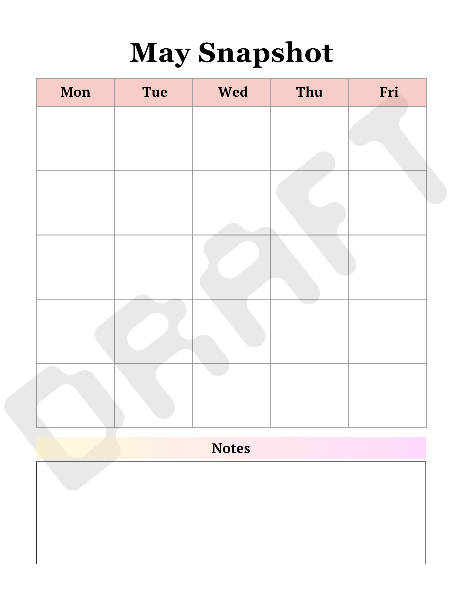 Undated Teacher Planner PDF with Canva Template - Image 2