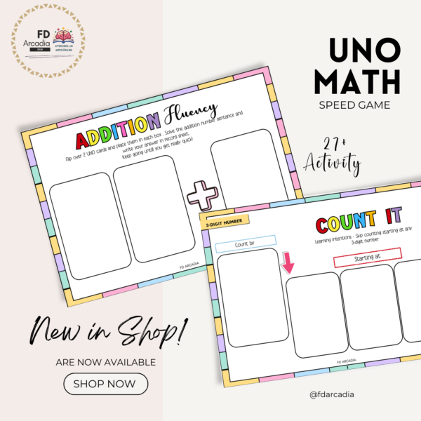 ➕➖✖➗ UNO Math Speed Game