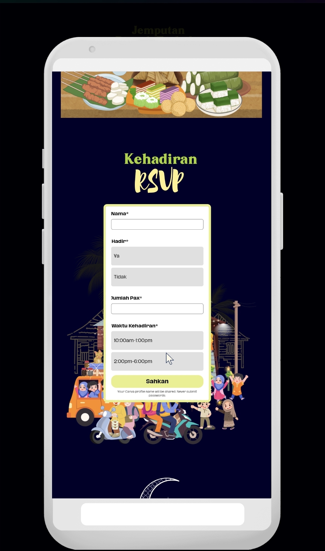 Template Website Kad Raya Canva - Image 4