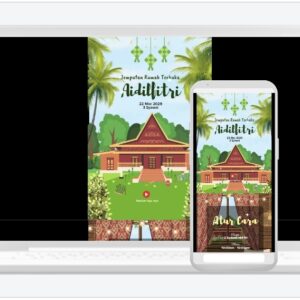 Template Website Kad Raya Canva (Siang)