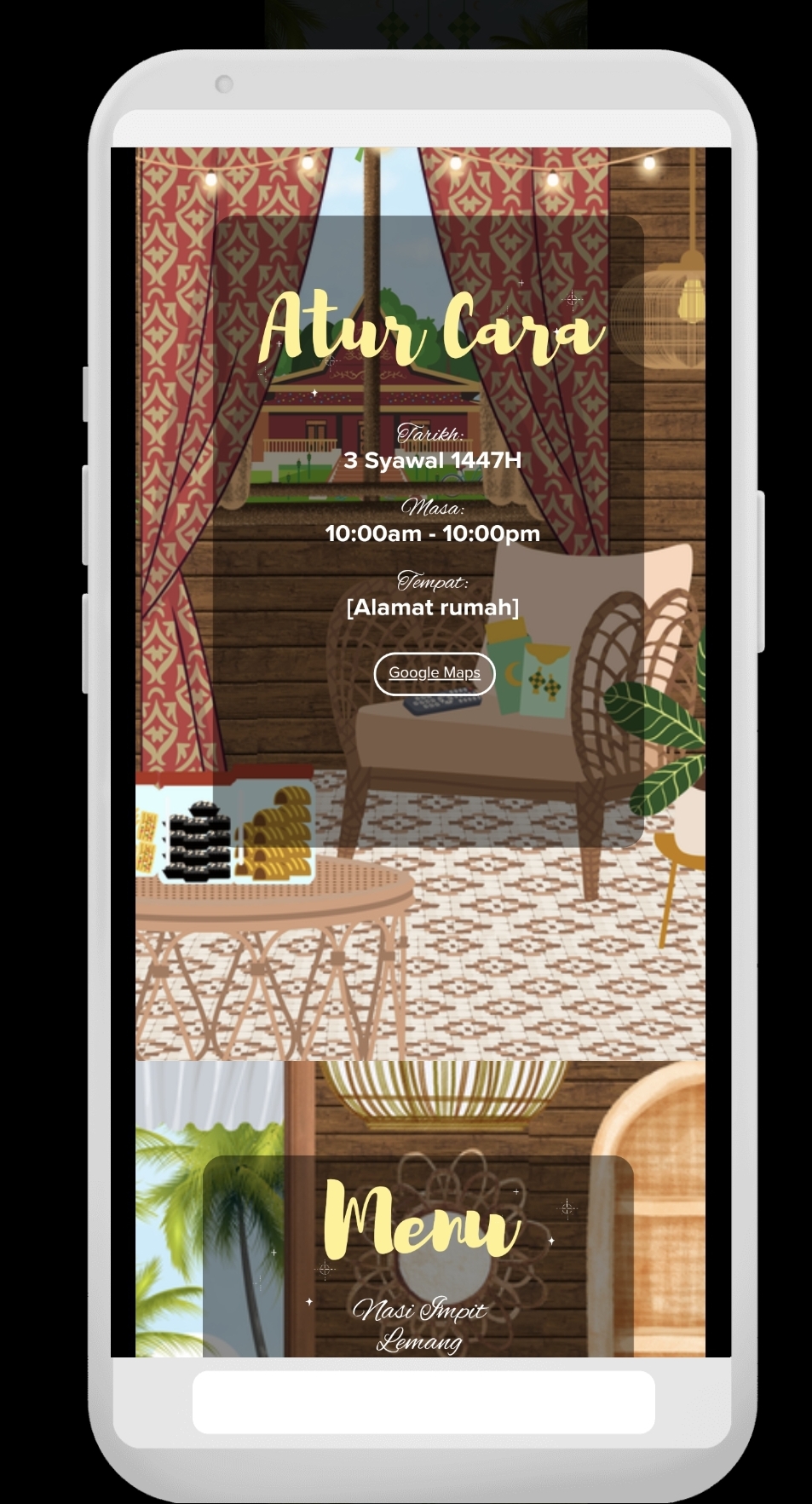 Template Website Kad Raya Canva (Siang) - Image 3